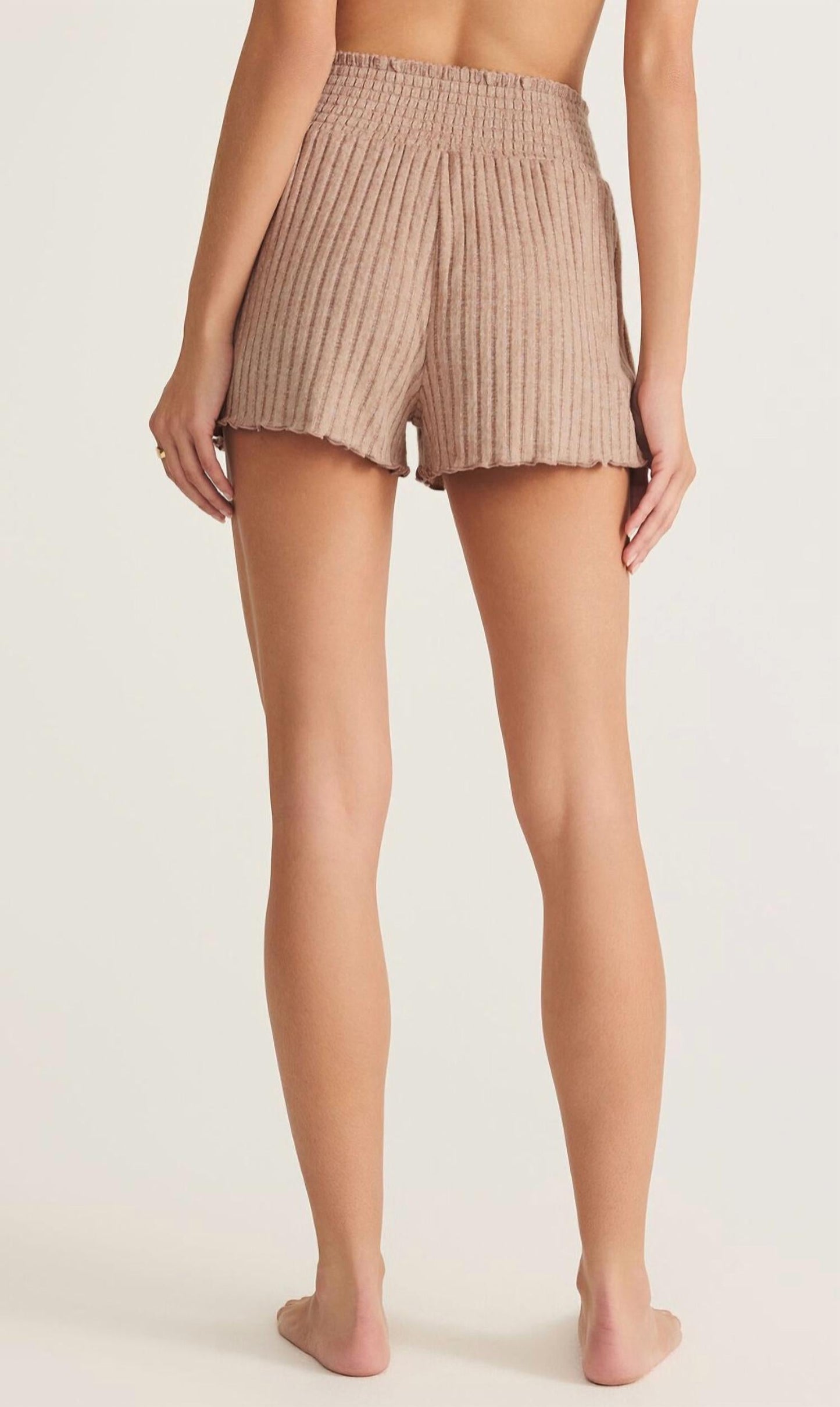 Z Supply - Dawn Smocked Rib Short