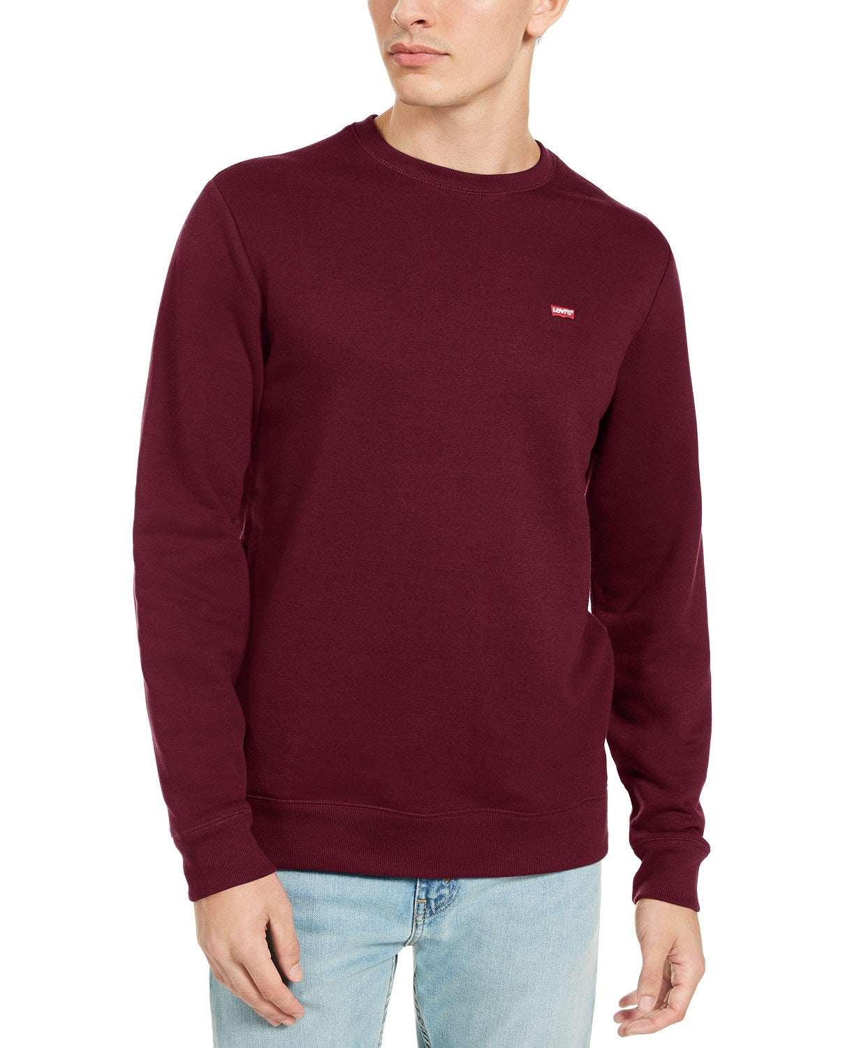 Moletom Levi's Masculino Bailey Logo Gola Redonda Tamanho Extra Grande