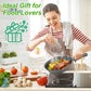 3-piece Pre-seasoned Cast Iron Skillet Set