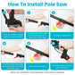 4-in-1 Cordless Brushless Pole Saw and Pruning Shear Kit