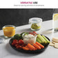Recipientes de vidro para alimentos de 4 oz - conjunto de 6 peças 