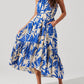 Astr - Sarina Linen-blend Maxi Dress