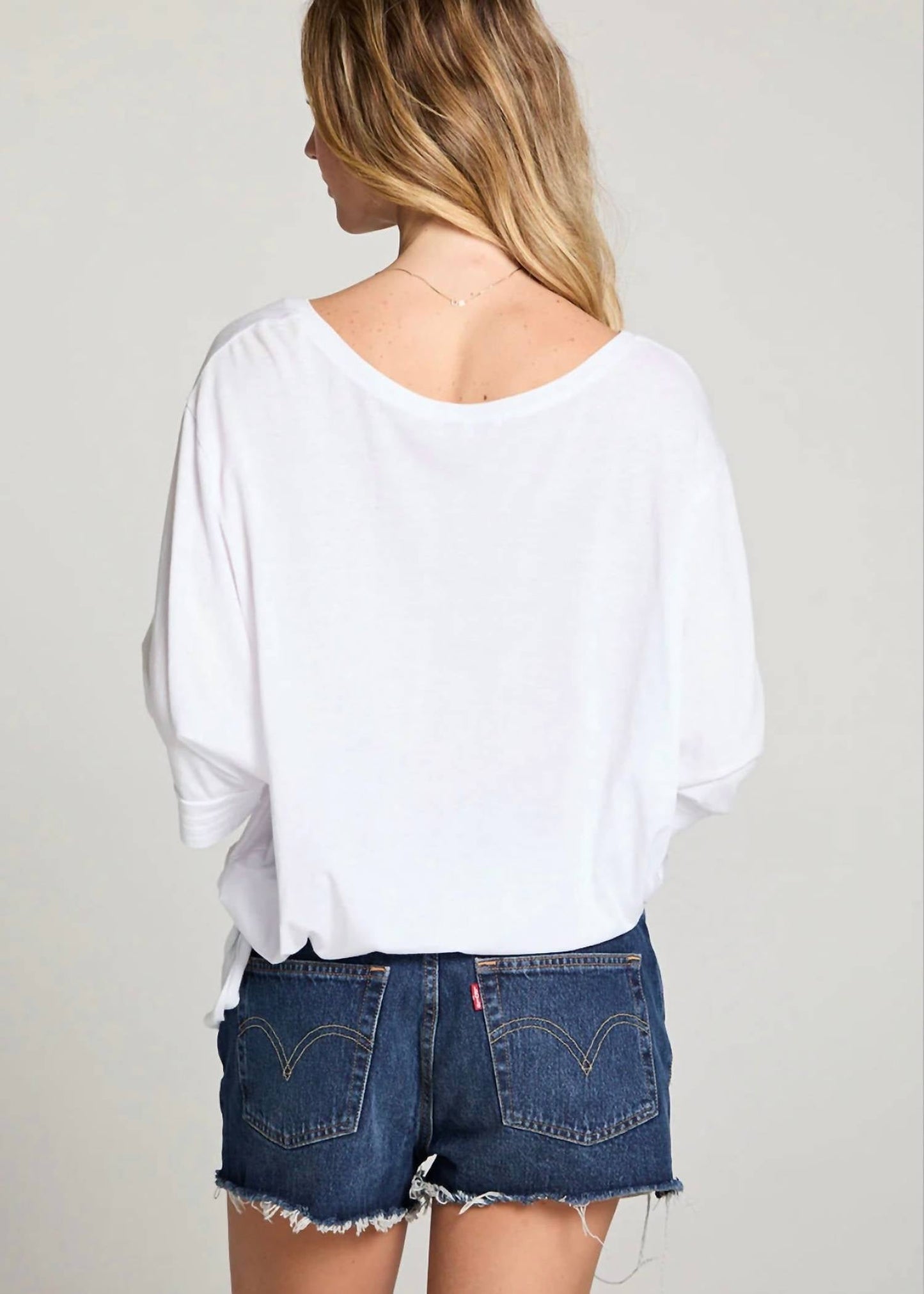 Chaser - Gianna 3/4 Sleeve V-neck Tee
