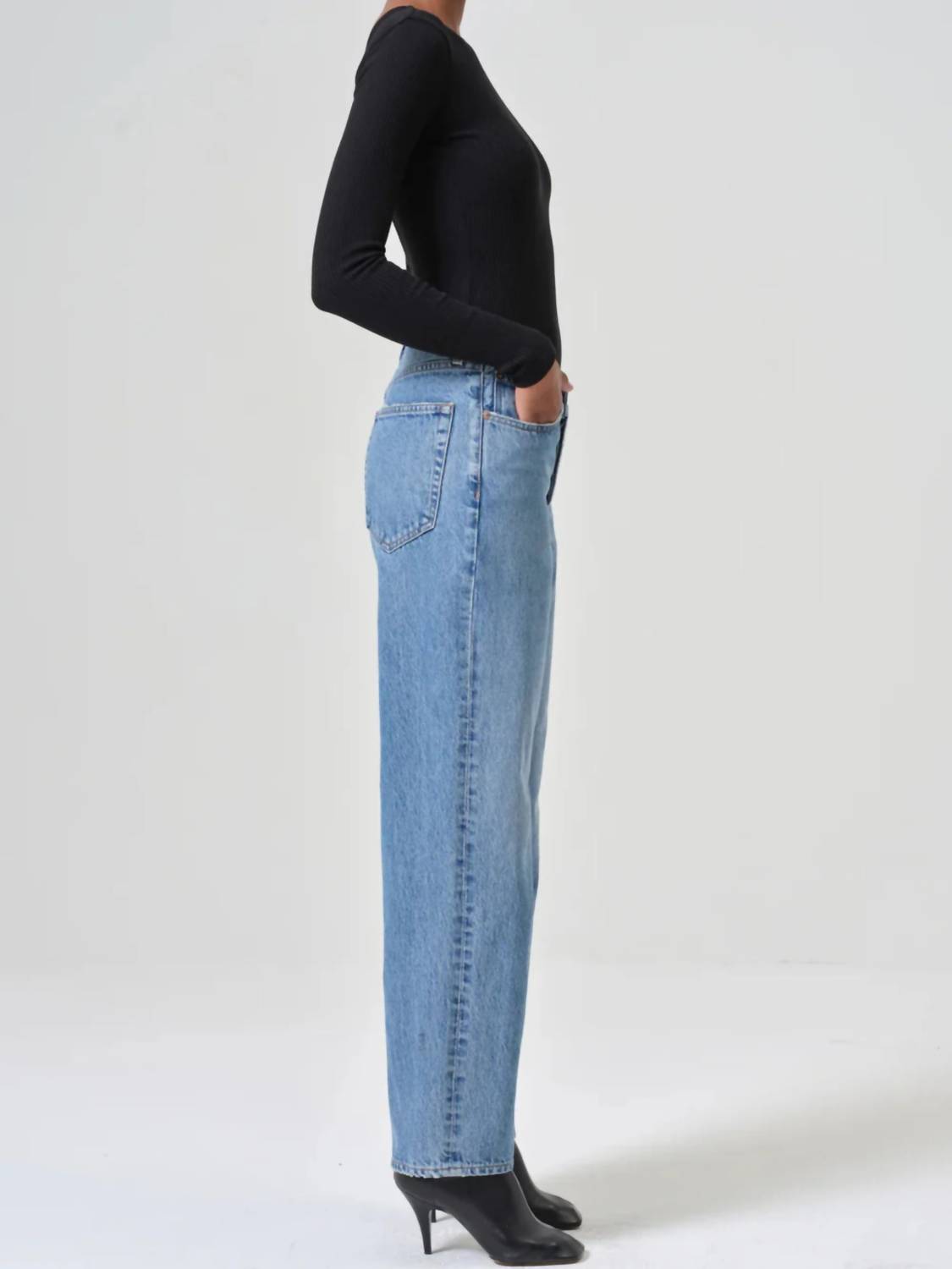 Agolde - V Waist Baggy Jeans