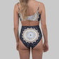 Wolven - Reverie Reversible High-waisted Bikini Bottom
