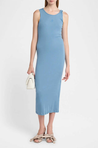 Jw Anderson - Anchor Embroidery Twisted Strap Dress