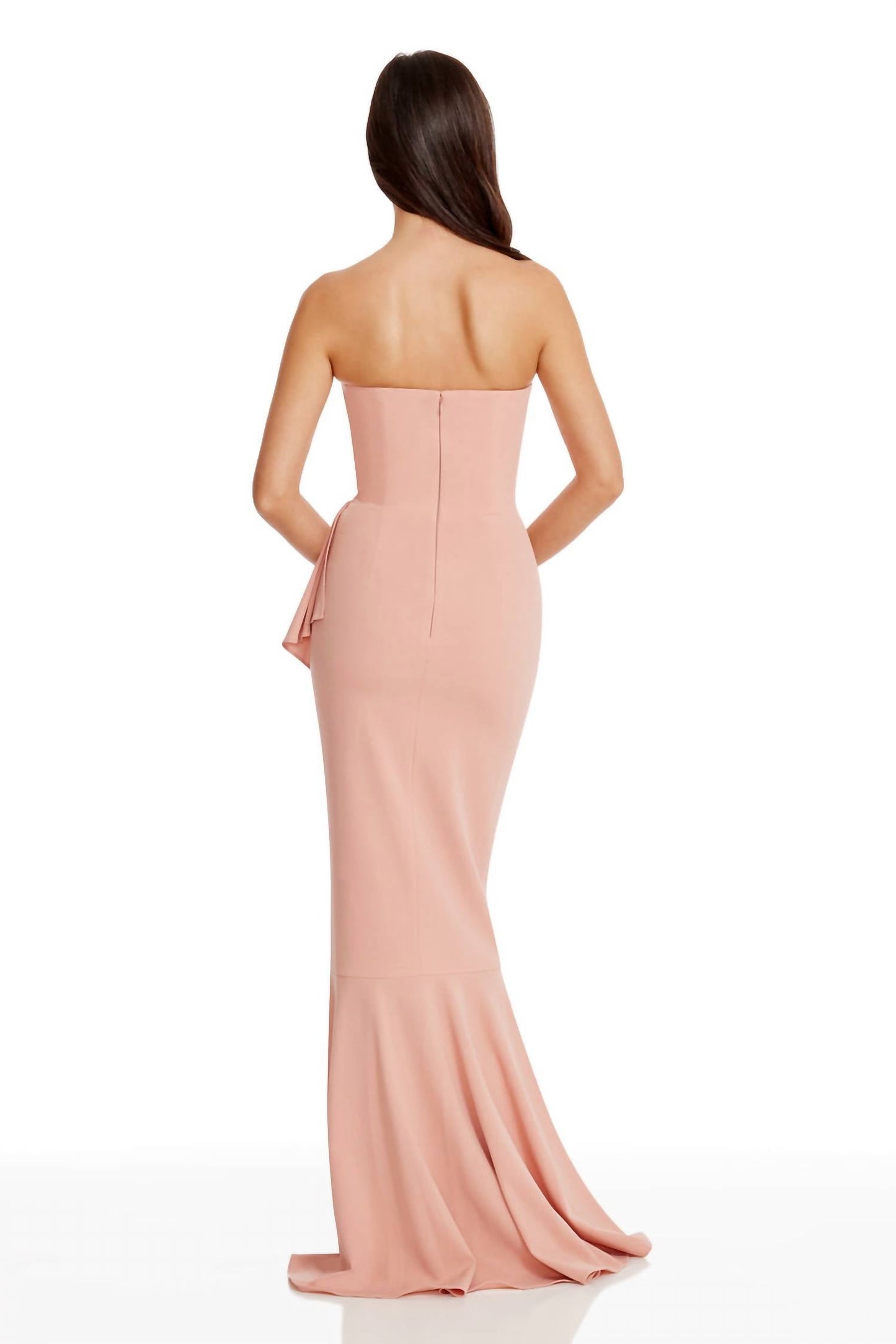 Dress The Population - Paris Mermaid Strapless Gown