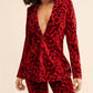 For Love & Lemons - Penny Psychedelic Floral Print Blazer