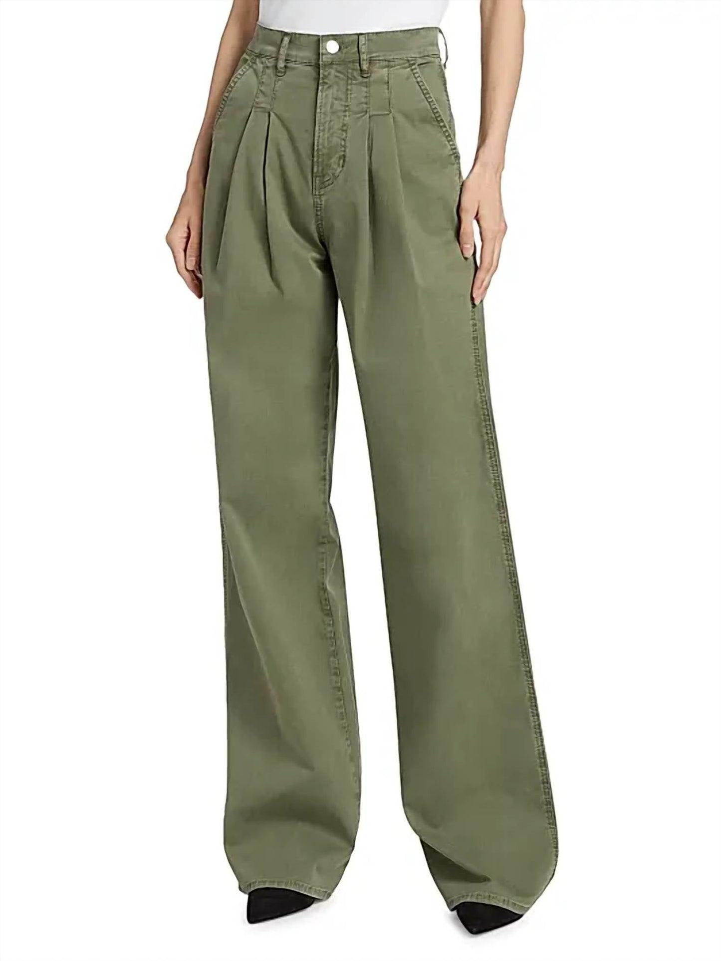 Veronica Beard - Mia Pleated Wide-leg Trouser