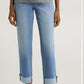 1822 Denim - Women's Maternity Cuffed Slim Jean With Bellyband