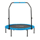 HolaHatha Mini Trampolim Fitness Dobrável de 48 Polegadas com Alça Ajustável, Azul