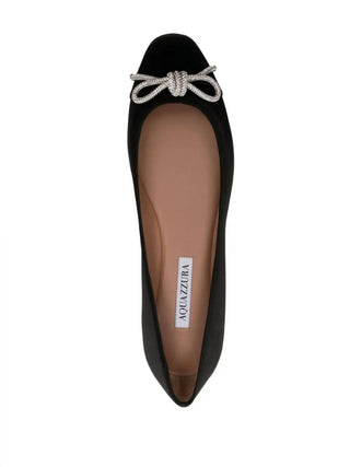 Aquazzura - Parisina Crystal Ballet Shoes