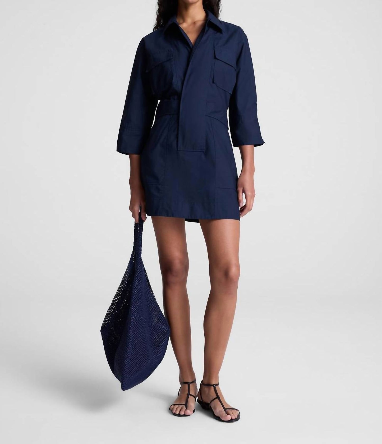 A.L.C. - Women's Evan Mini Shirt Dress