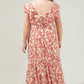 Sugarlips - Nadia Ruched Midi Dress