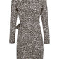 Adrianna Papell - Women's Long Sleeve Tie Side Wrap Dress