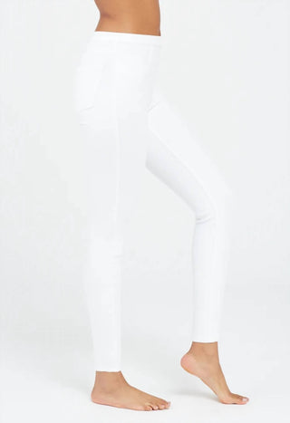 Spanx - LEGGINGS DE TORNOZELO COM ESTILO JEANS
