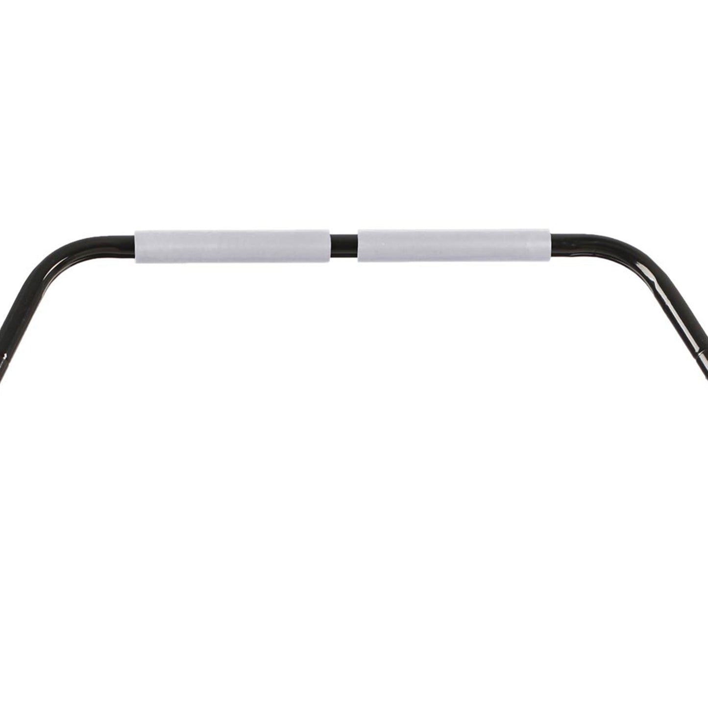 Mini trampolim dobrável HolaHatha para exercícios com alça ajustável, 48 pol., branco