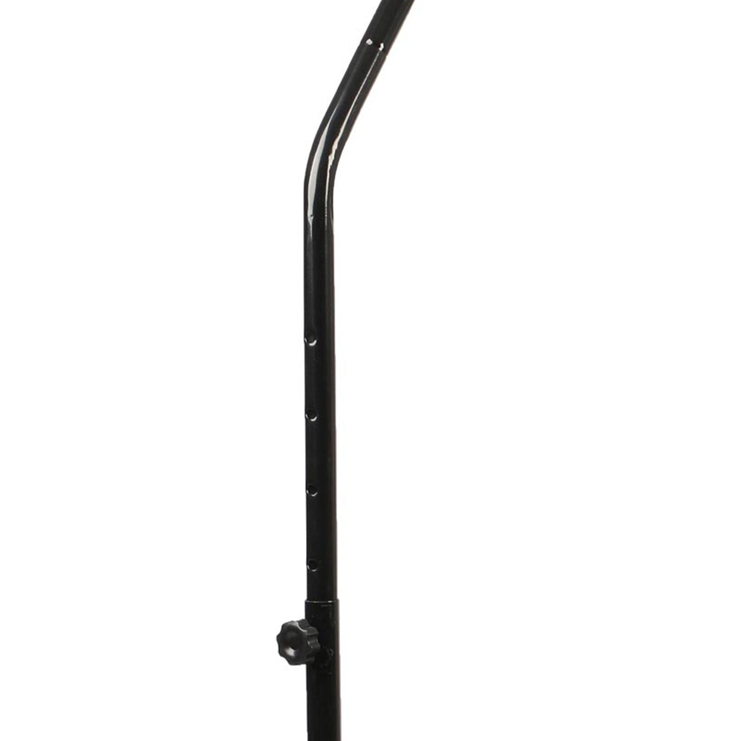 Mini trampolim dobrável HolaHatha para exercícios com alça ajustável, 48 pol., branco