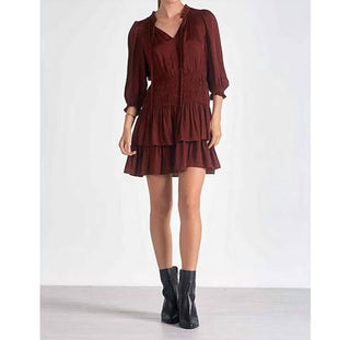 Elan - Vestido com Manga 3/4