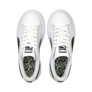 PUMA Women's White/Black Sneakers