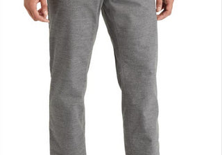 Calças Brax Cooper de algodão misto em grafite tamanho 33 x 32