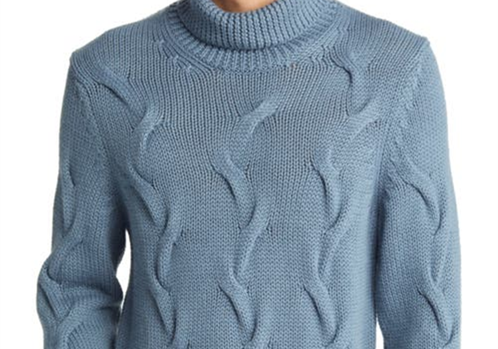 Suéter de gola alta Brax Brian Wool Blend Storm