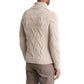 Suéter de gola alta masculino Brax Cookie Brian Wool Blend, tamanho 52