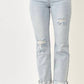 Risen - Mid Rise Vintage Straight Leg Jeans