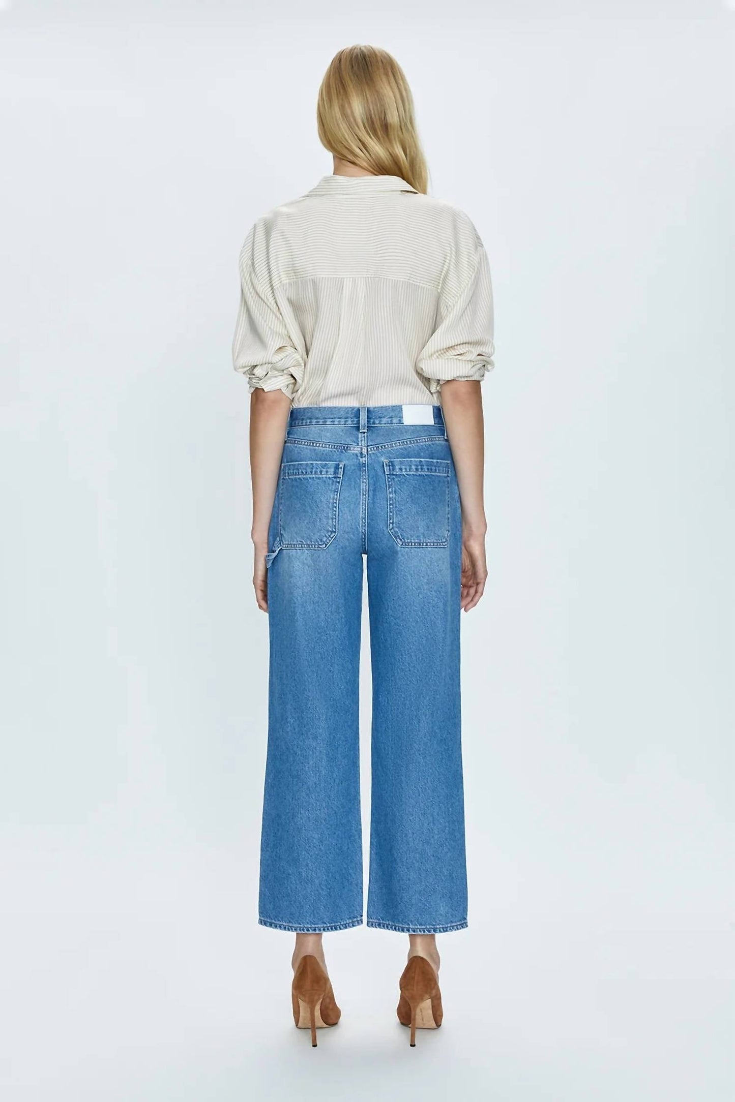 Pistola - Dylan Carpenter Mid Rise Rise Wide Leg Jean