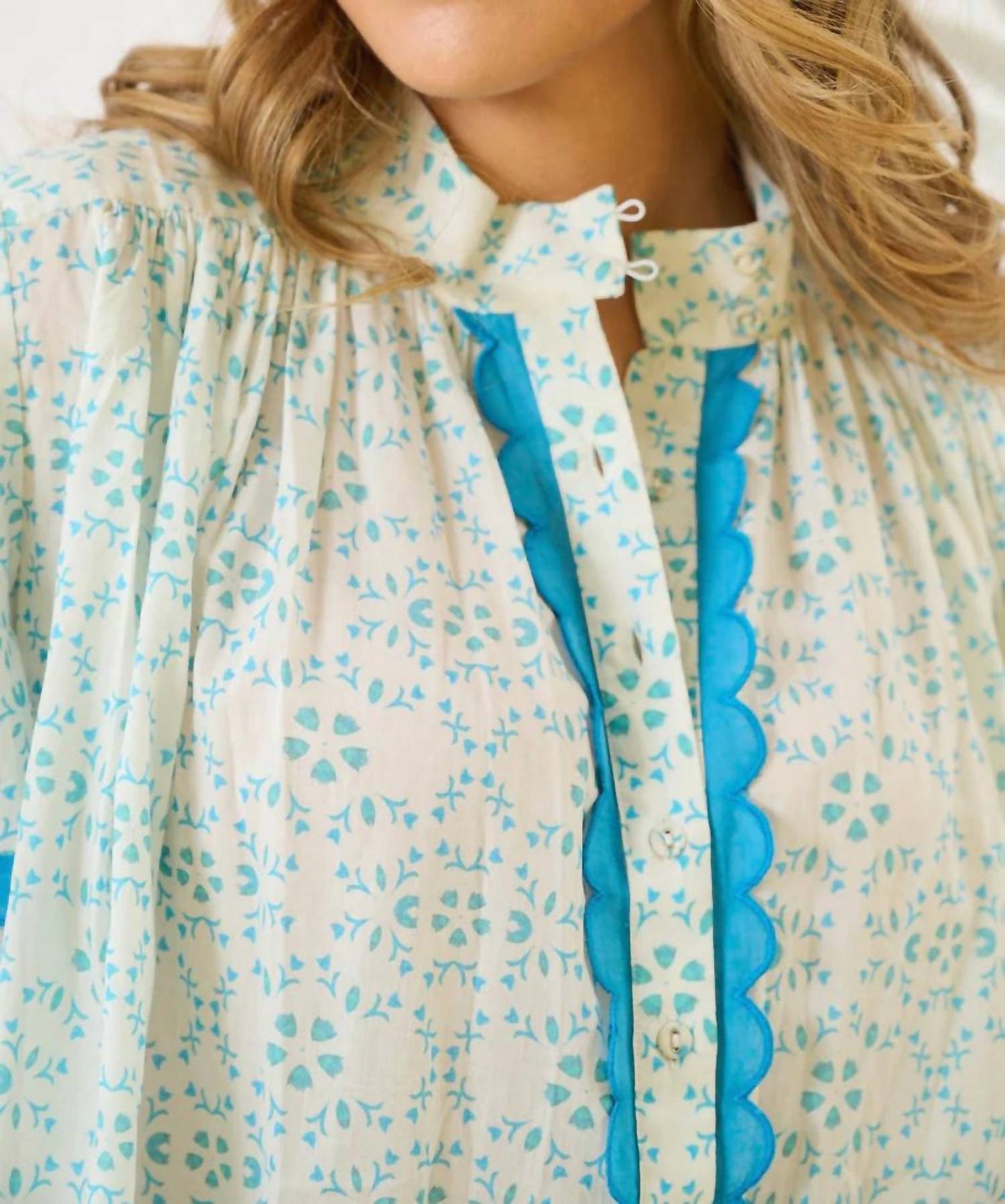 Brooks Avenue - Parham Gathered Blouse