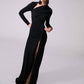 Carolina Herrera - Long-sleeved Draped Gown