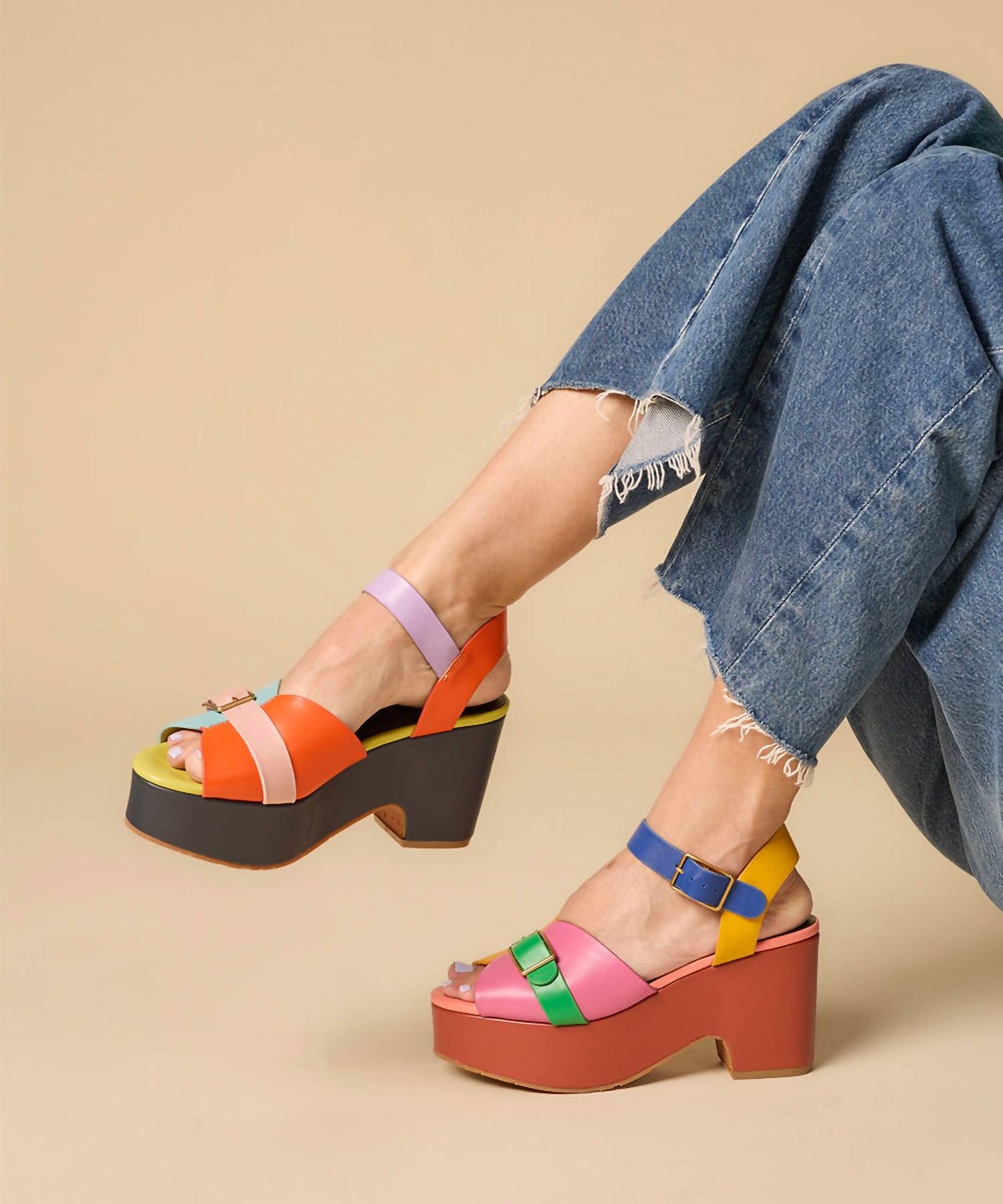 Charlotte Stone - Women's Raf Chunky Platform Sandal