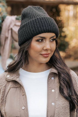 Free People - Gorro canelado mesclado Harbor