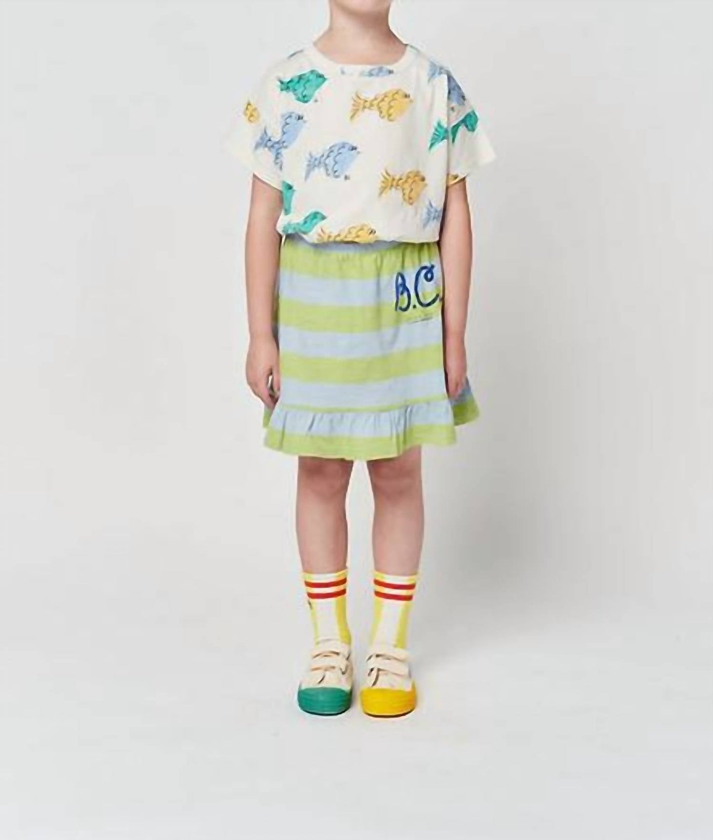Bobo Choses - Girls Stripes Skirt