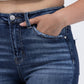 Risen - Blow My Mind High-Rise Straight Leg Denim Jeans