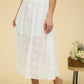 Blu Pepper - Mimi Tiered Eyelet Skirt