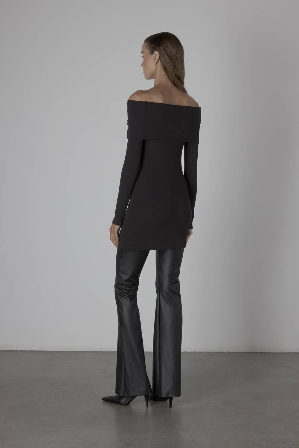 Enza Costa - SUÉTER DE MALHA OMBRO A OMBRO TÚNICA/MINI