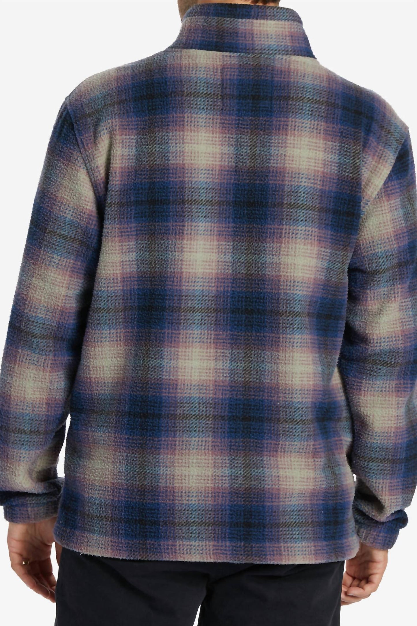 Billabong - Boundary Half-zip Mock Neck Fleece Pullover