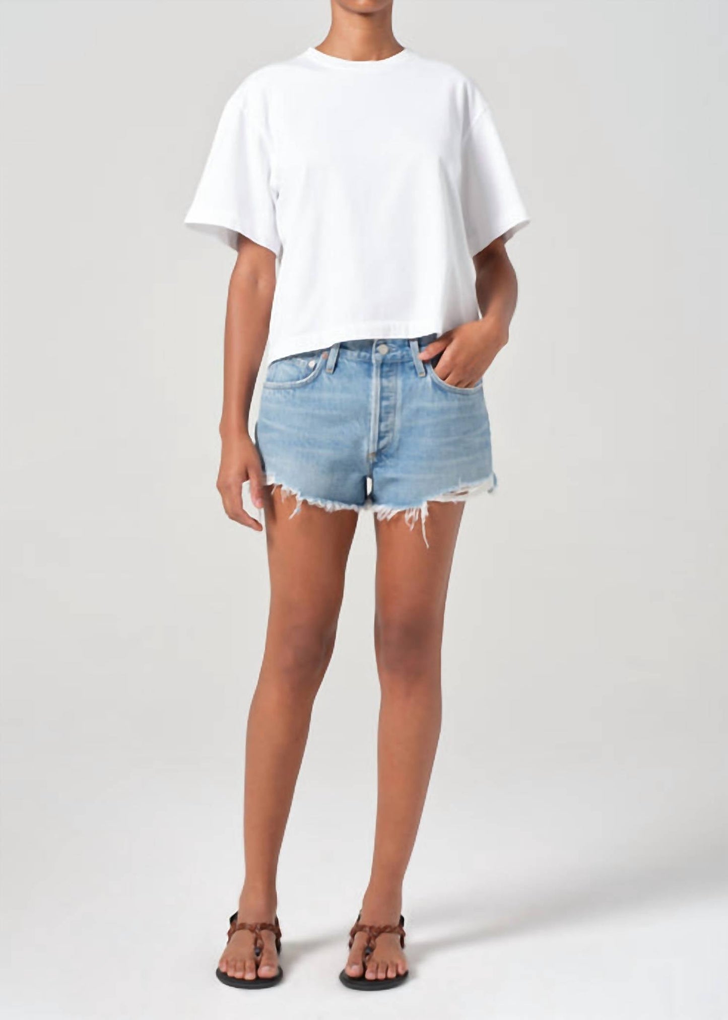 Agolde - Parker Vintage Cut Off Short