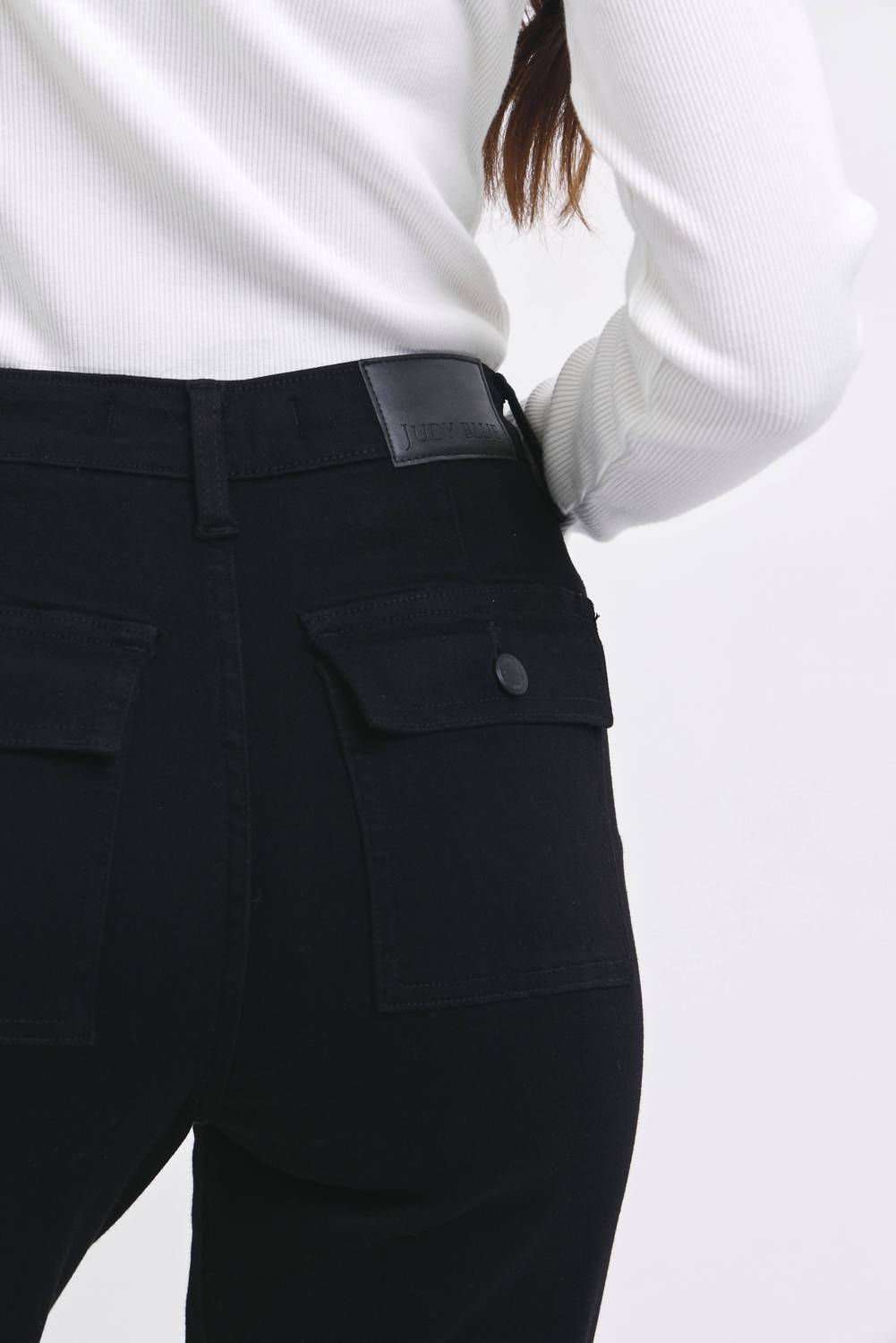 Judy Blue - High Waist Cargo Cuffed Jogger