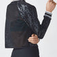 Fabletics - Athletic Sport Floral Print Mesh Back Bomber Jacket