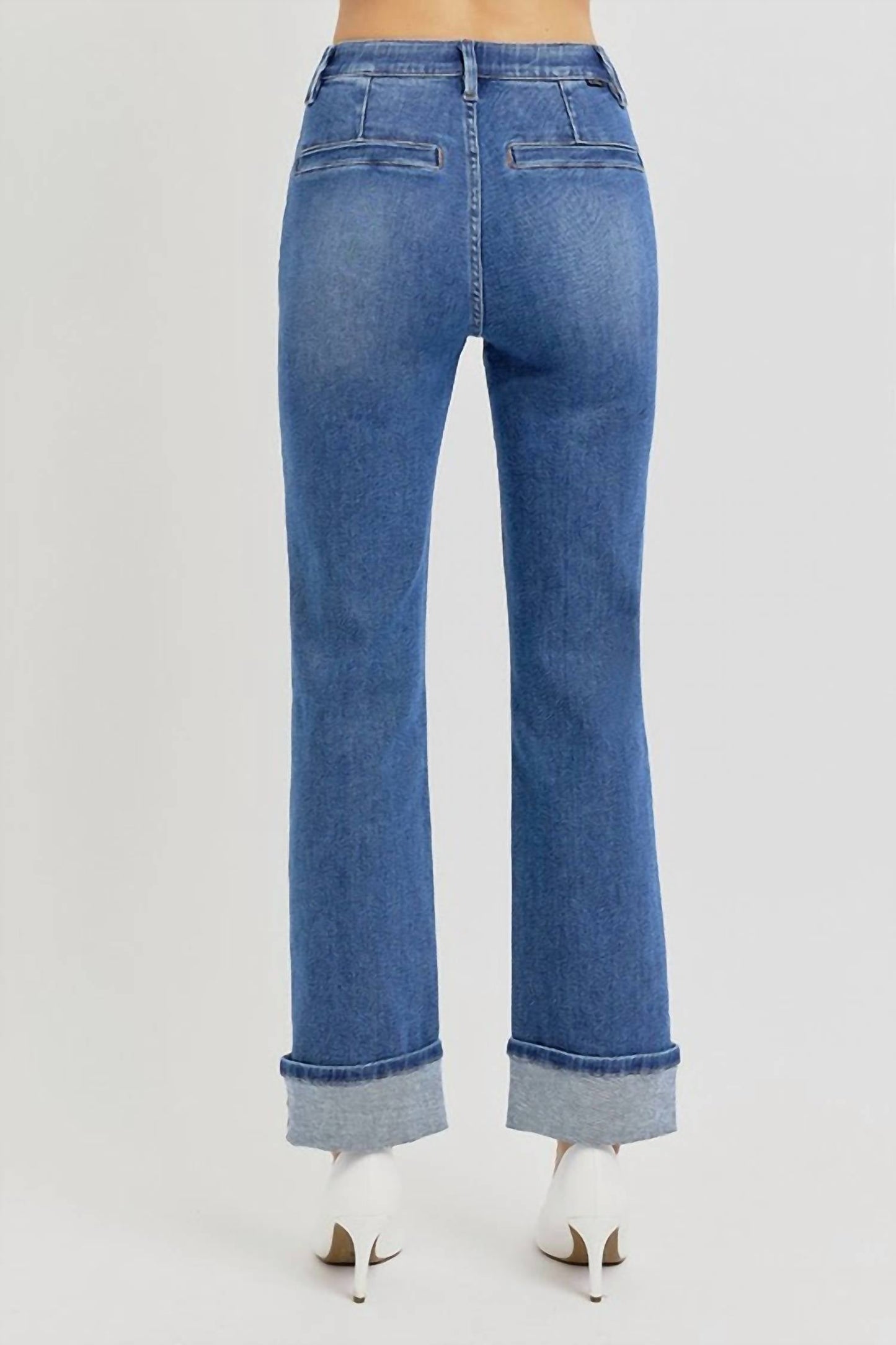 Risen - HR EB Ankle Front Patch Pocket Jeans
