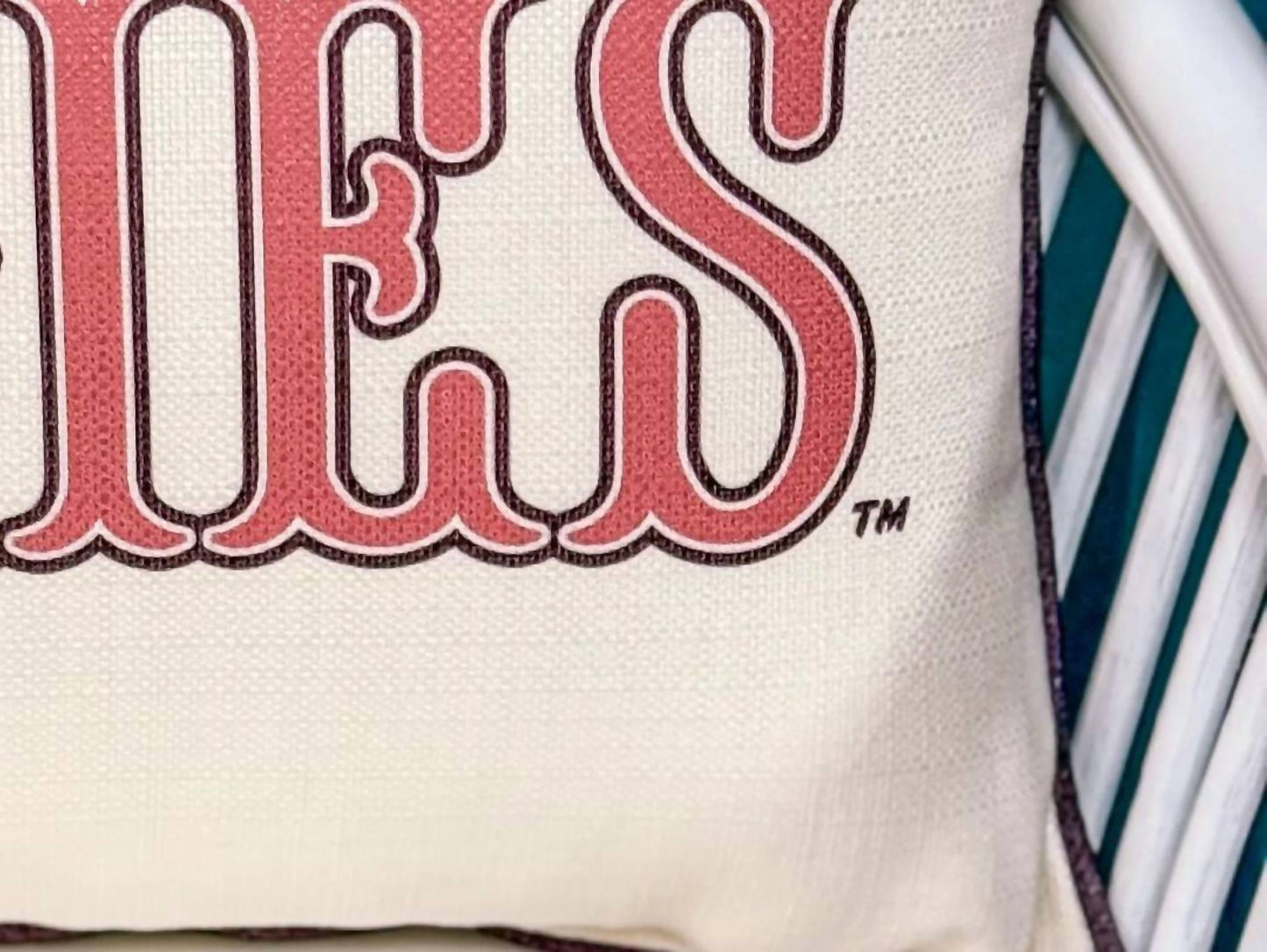 Little Birdie - Varsity Pinstripe Pillow