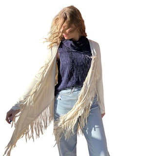 Angie - Jaqueta Western com franjas