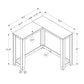 Corner Accent Console Table for Entryway