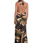 Elan - Abstract Print Maxi Dress
