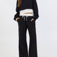 Vintage Havana - Fleece Pant w/Poplin Waist