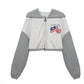 Boys Lie - Women's Alex Zip Cropped Hoodie
