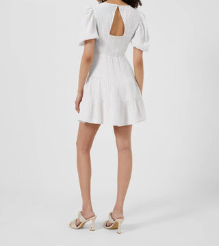 French Connection - VESTIDO COM CAMADAS DE VIDRO XIGHÃO DE BÉTULA