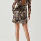 Astr - Cindy Floral Long Sleeve Minidress